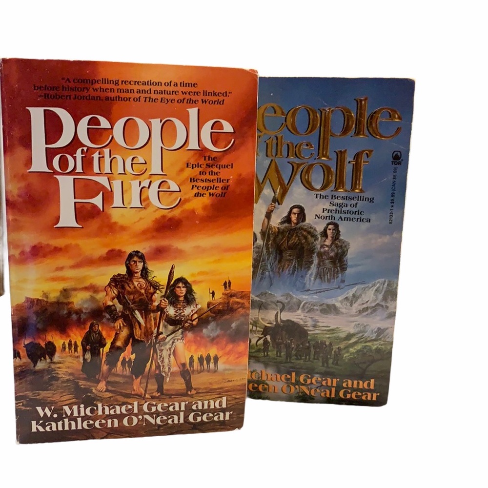 First Nations fiction. People of the Wolf.